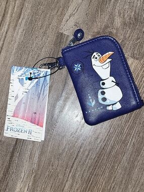 Disney Olaf Card Wallet - Frozen Coin Purse Nwt